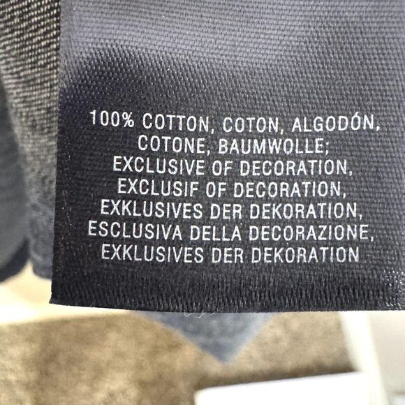 Holding Horses Dress Womens 8 Blue Denim Embroidered Floral Shift Anthropologie - Picture 9 of 11